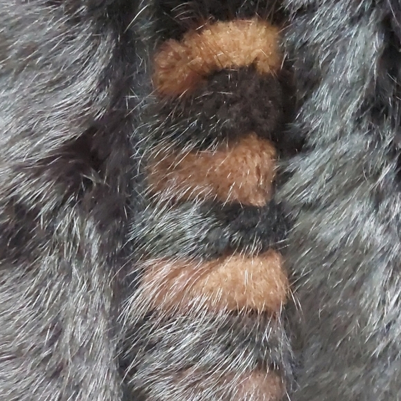 Vintage Angora Black Coat - Picture 9 of 13